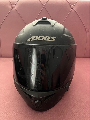 Axxis kask mat siyah renk - Görsel 2
