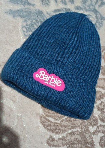 Barbie Mavi Örgü Bere - Görsel 2
