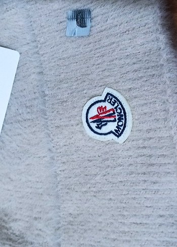 Gri Moncler Kadın Bere Velcro Detaylı - Görsel 2