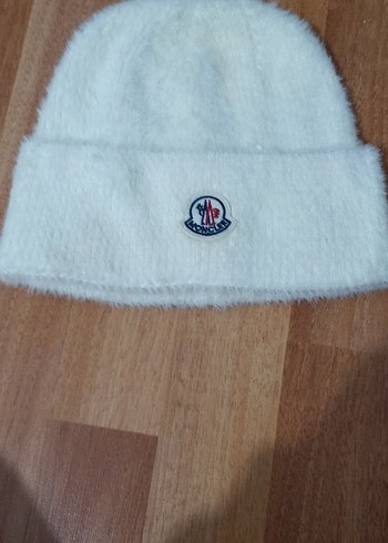 Gri Moncler Kadın Bere Velcro Detaylı - Görsel 3