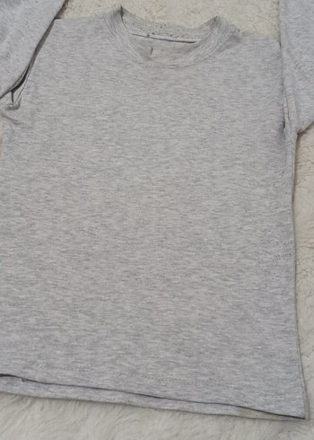 Gri Çocuk İçlik Uzun Kollu - Görsel 2