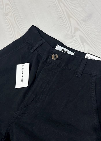 Siyah Kemerli Erkek Kot Pantolon - Görsel 3