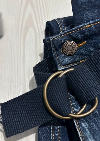 Erkek mavi Denim Pantolon Zara model - Görsel 3