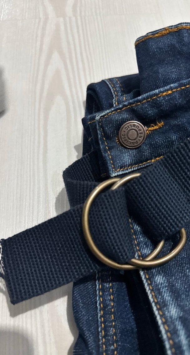 Erkek mavi Denim Pantolon Zara model - Görsel 3