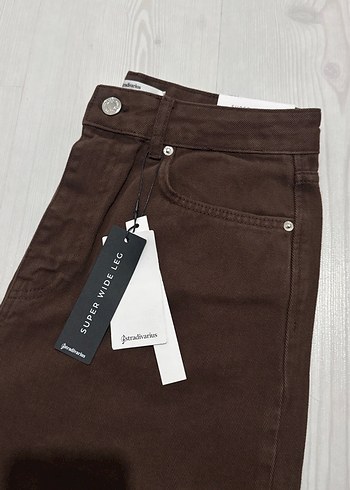 Kahverengi Kadın Bol paça - Görsel 2