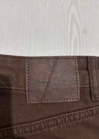 Kahverengi Kadın Bol paça - Görsel 4