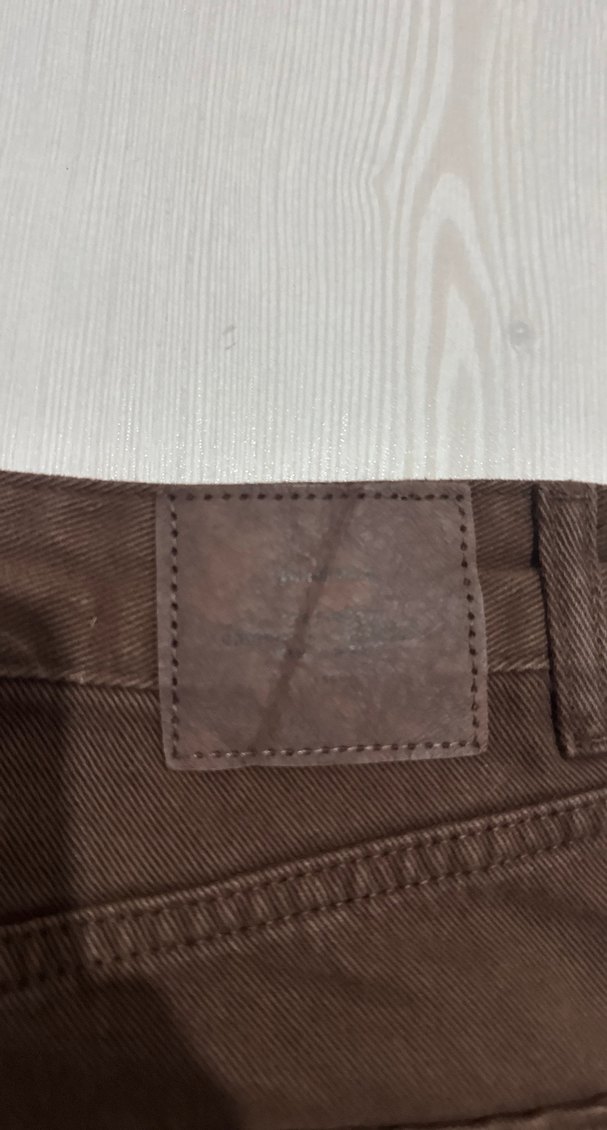 Kahverengi Kadın Bol paça - Görsel 4