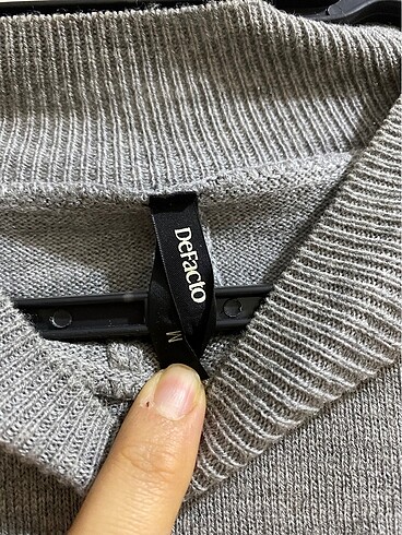 m Beden gri Renk Panço model tunik