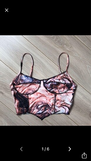 Shein crop üst