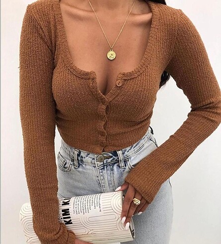River Island Crop Hırka