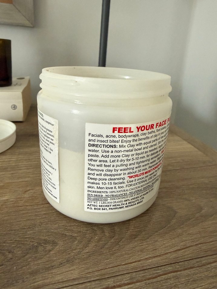 Aztec Secret Indian Healing Clay maske - Görsel 4