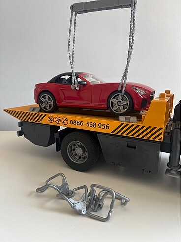 Bruder BRUDER Man araba çekici + roadster araba