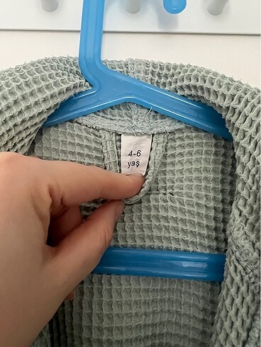 Bebek çocuk bornoz 4-6 yaş - Görsel 2