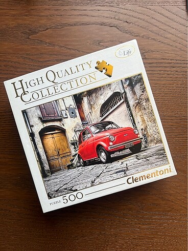 Clementoni 500 parça puzzle Fiat 500