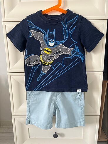 GAP Batman Tişört + US POLO Şort Takımı