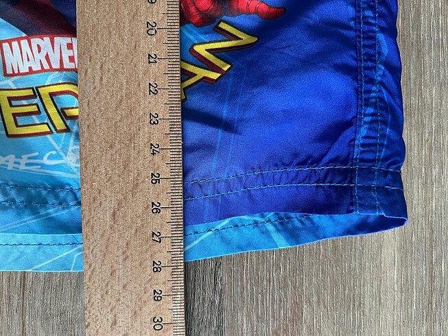 H&M Çocuk Deniz Şortu Spiderman Desenli - Görsel 6