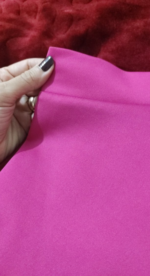 Pembe Renkli Çan Kesim  Etek - Görsel 4