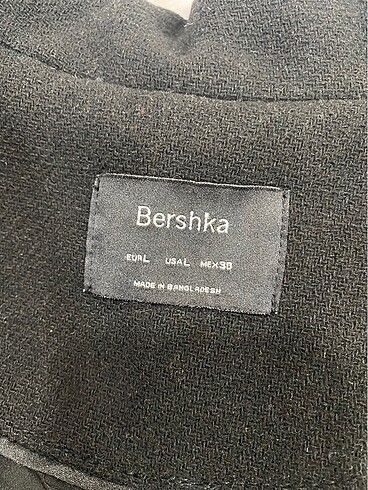 l Beden siyah Renk Bershka siyah kaban