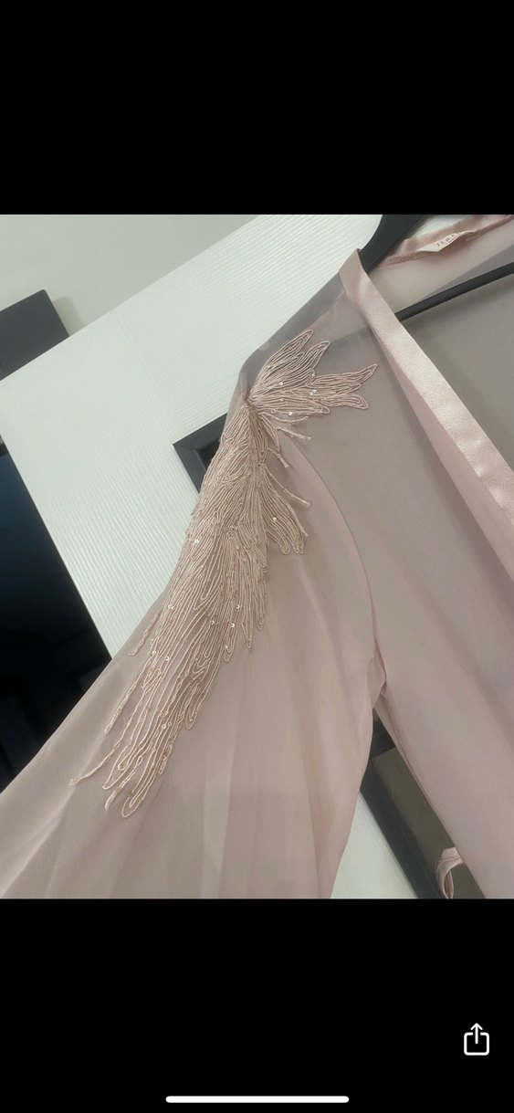 Sabahlık pudra renk - Görsel 3