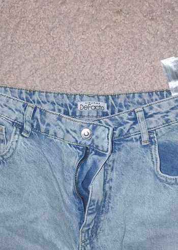 Rahat Kesim Kadın Kot Pantolon - Görsel 5