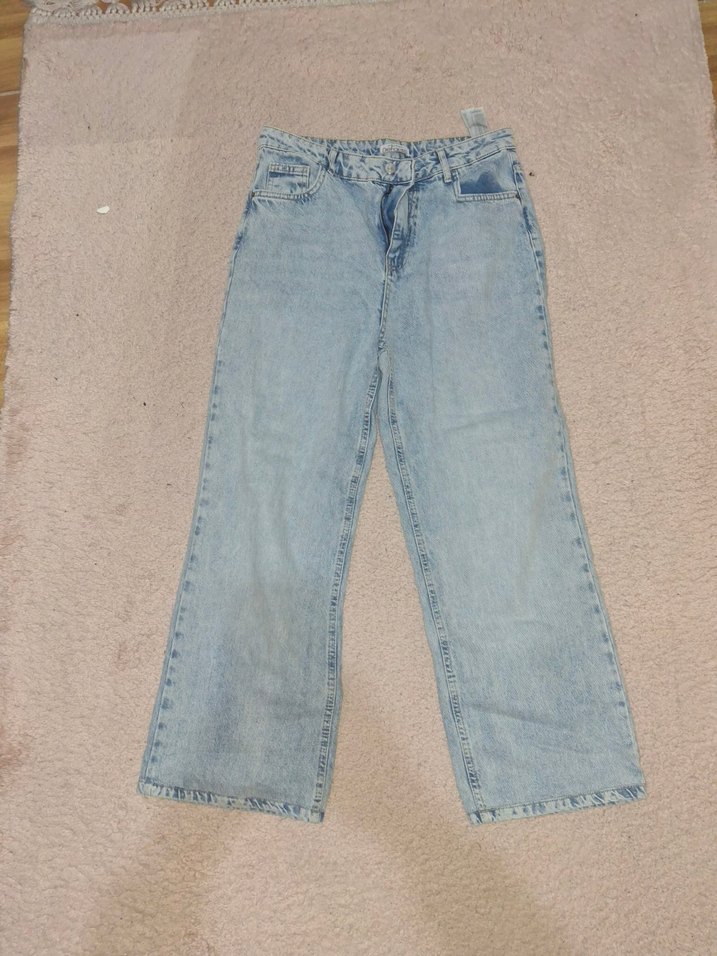 Rahat Kesim Kadın Kot Pantolon - Görsel 2