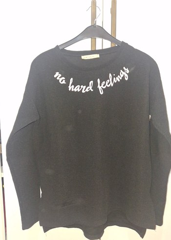 Baskılı Uzun Kollu Kadın Sweatshirt - Görsel 2