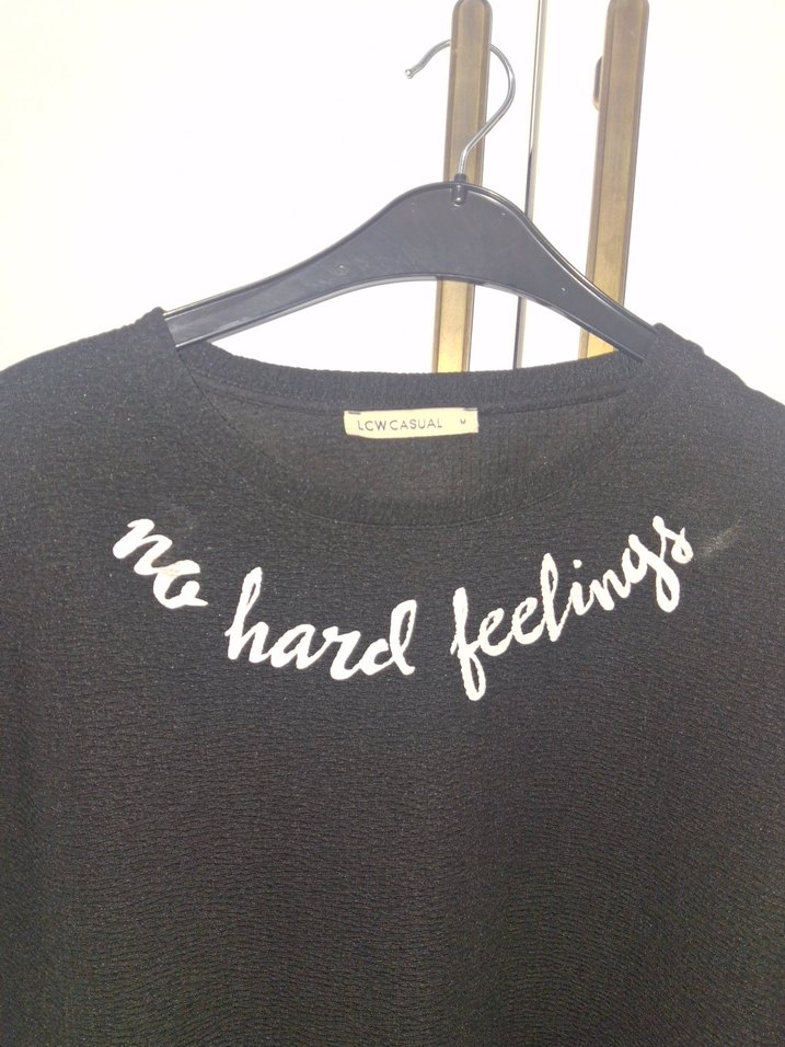 Baskılı Uzun Kollu Kadın Sweatshirt - Görsel 4