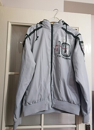 l Beden gri Renk Yxc sports Erkek yağmurluk ceket 