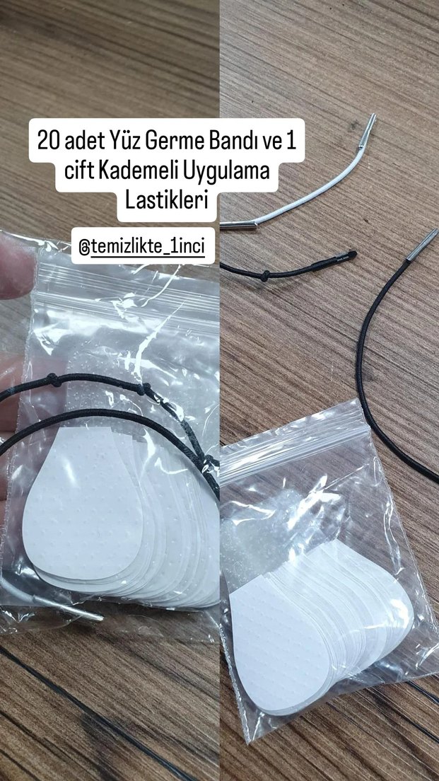 Yuz Kaş gerdirme banti (20li) - Görsel 4