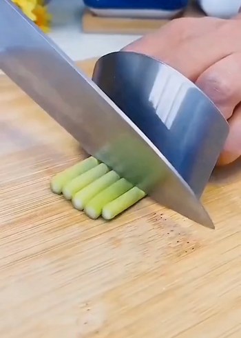 (5 adet)Gri Metal Parmak Koruyucu - Görsel 2