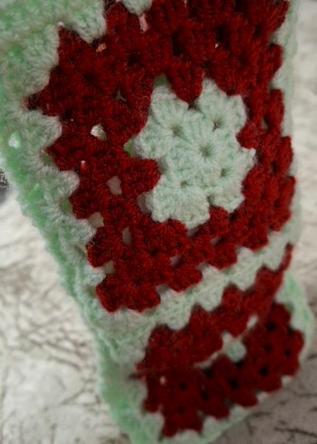 el örgüsü kokulu sabun kılıfı - Görsel 2