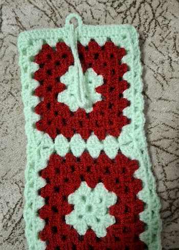 el örgüsü kokulu sabun kılıfı - Görsel 3