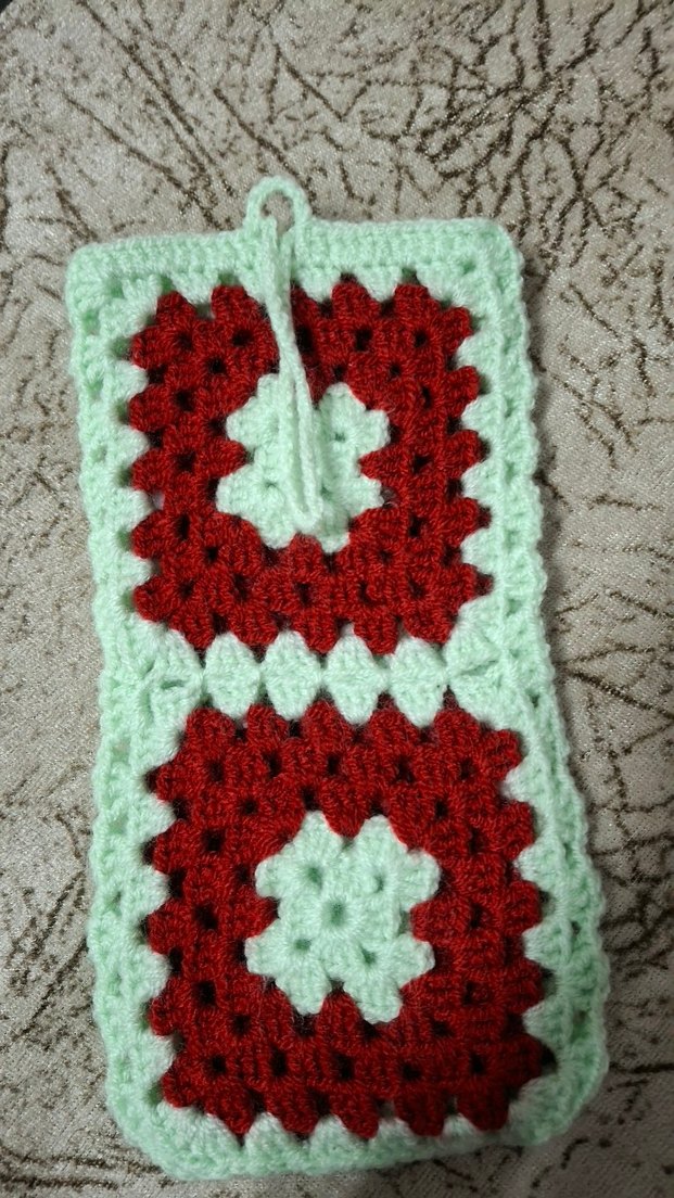 el örgüsü kokulu sabun kılıfı - Görsel 3