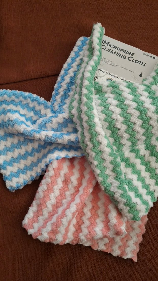 Kaliteli Pofuduk Yüksek Emici Cam Mutfak Yer Banyo Bezi 3lu - Görsel 3