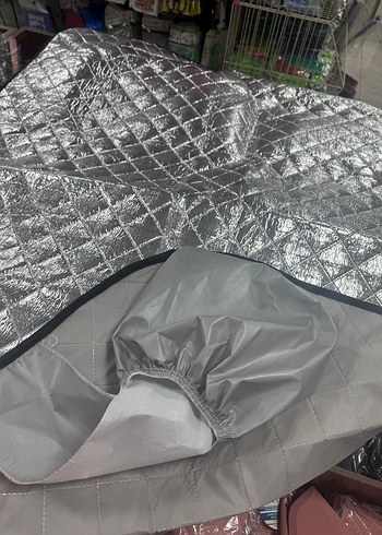 Gri Araba Ön Cam Örtüsü 145x105 cm - Görsel 6