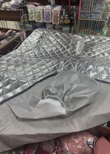 Gri Araba Ön Cam Örtüsü 145x105 cm - Görsel 5