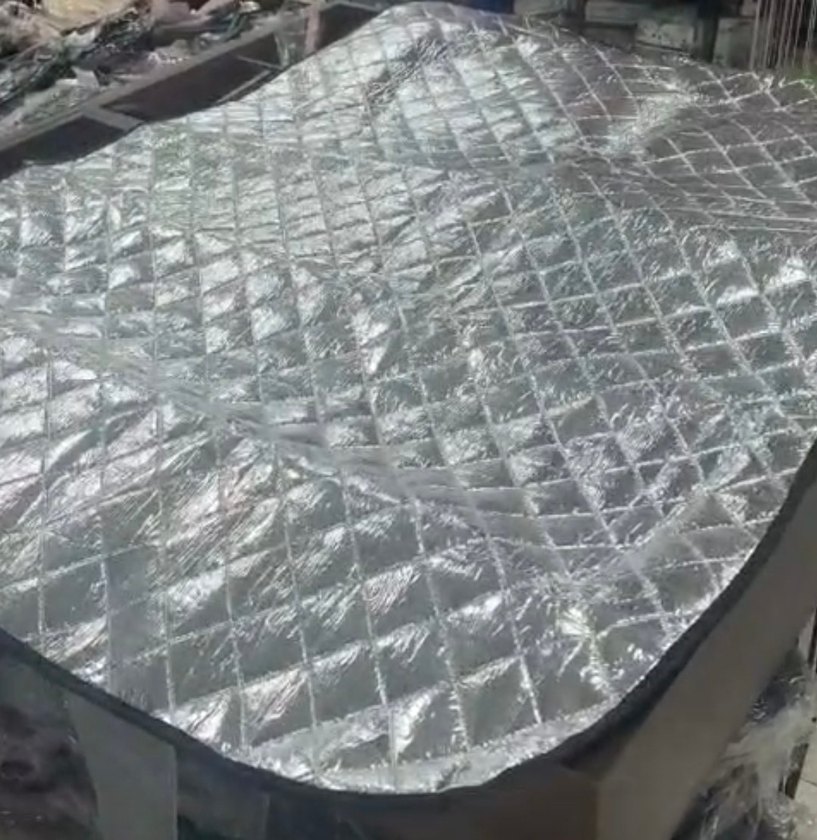 Gri Araba Ön Cam Örtüsü 145x105 cm - Görsel 2