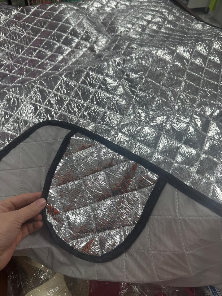 Gri Araba Ön Cam Örtüsü 145x105 cm - Görsel 4