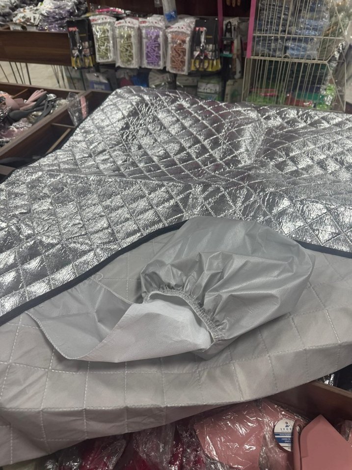 Gri Araba Ön Cam Örtüsü 145x105 cm - Görsel 5