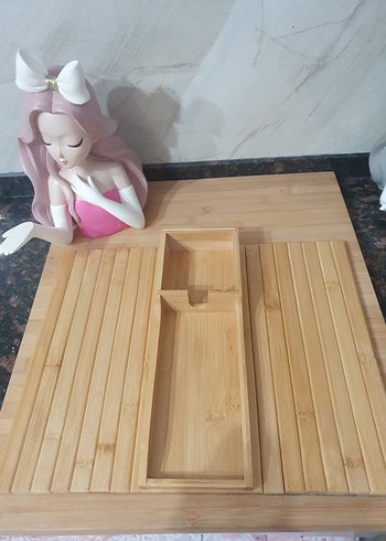 Koltuk Kolaylığı Ahşap Organizer - Görsel 3