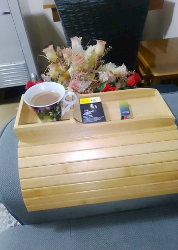 Koltuk Kolaylığı Ahşap Organizer - Görsel 5