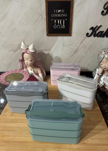 Diğer 3 Bölmeli Yemek Kabı Seti