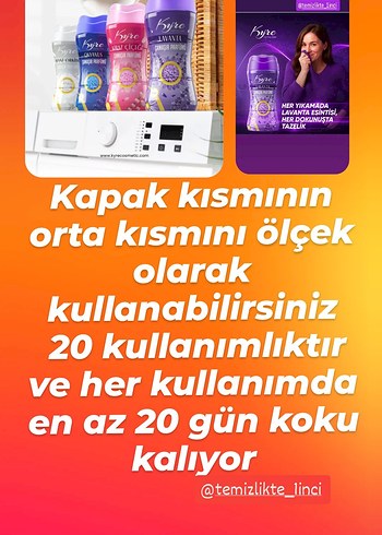 Kyre Çamaşır Parfümü (adet fiyatı ) - Görsel 4