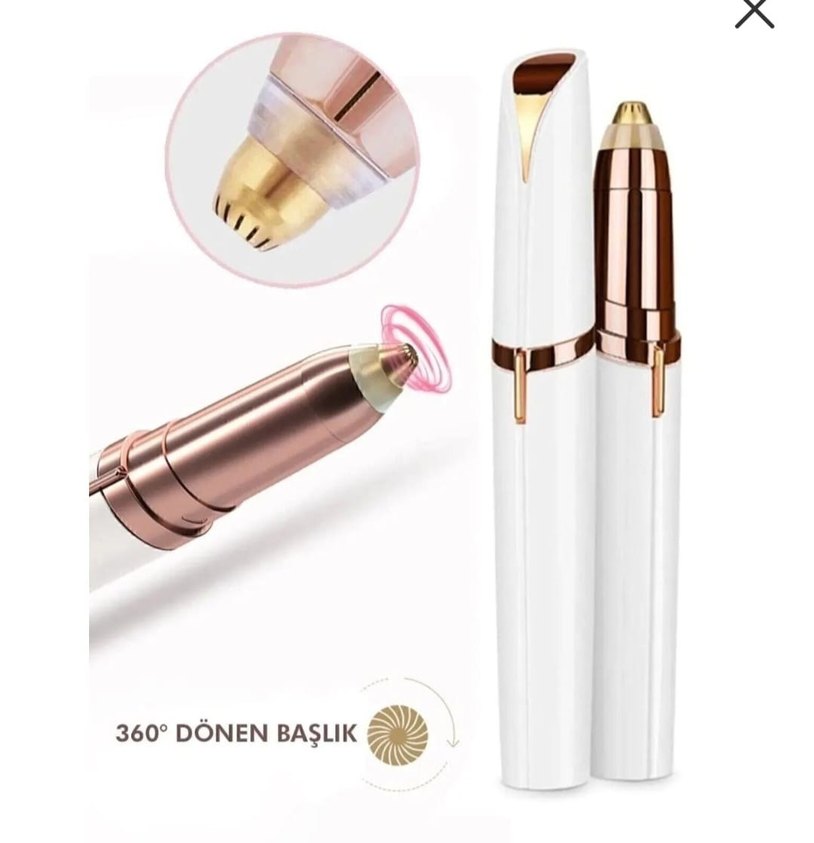 Şarjlı Kaş Bıyık Tüy Alma Aparatı (1 ADET)  ( tek başlıklı) - Görsel 4