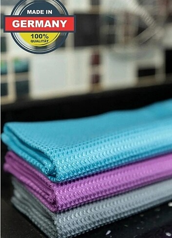 Alman KANZ Mikrofiber sihirlil cam bezi 1kutu (3 adet) - Görsel 7