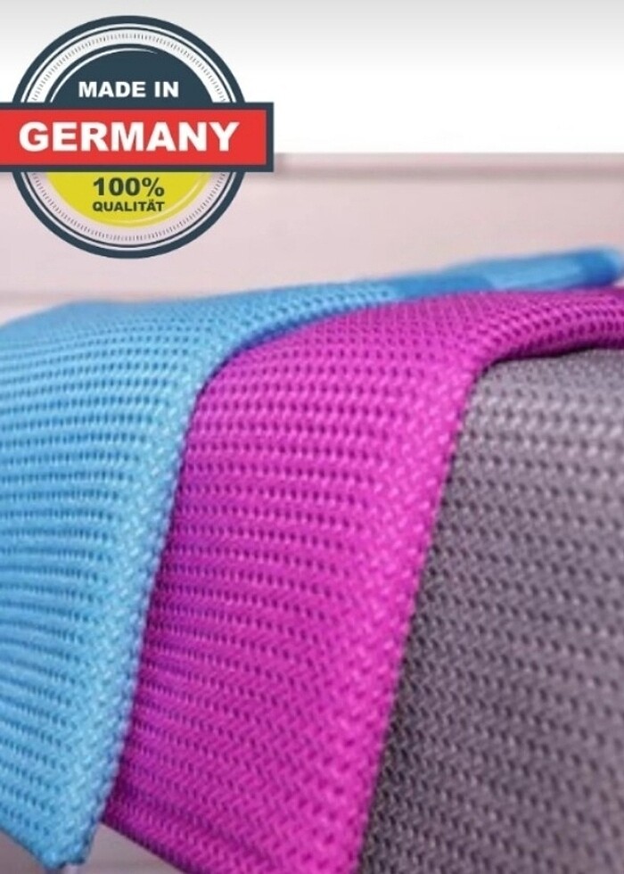 Alman KANZ  Mikrofiber sihirlil cam bezi 1kutu (3 adet) - Görsel 3