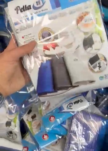 Pella mikrofiber  sihirli cam bezleri  paket fiyatı (3 adet ) - Görsel 3