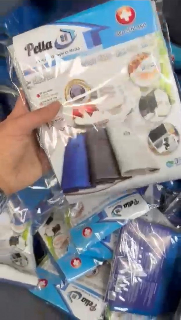 Pella mikrofiber  sihirli cam bezleri  paket fiyatı (3 adet ) - Görsel 3