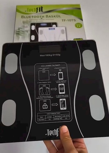  Beden Techfit Bluetooth Vücut Analizli Baskül
