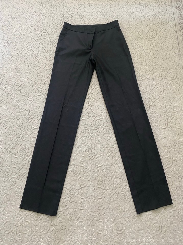 Kadın Gri Kumaş Ofis Pantolonu - Görsel 2